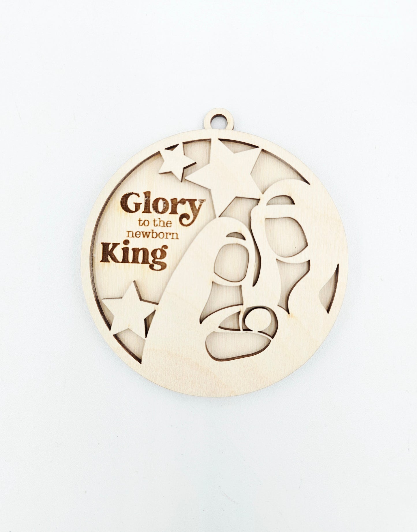 Glory to the Newborn King Ornament