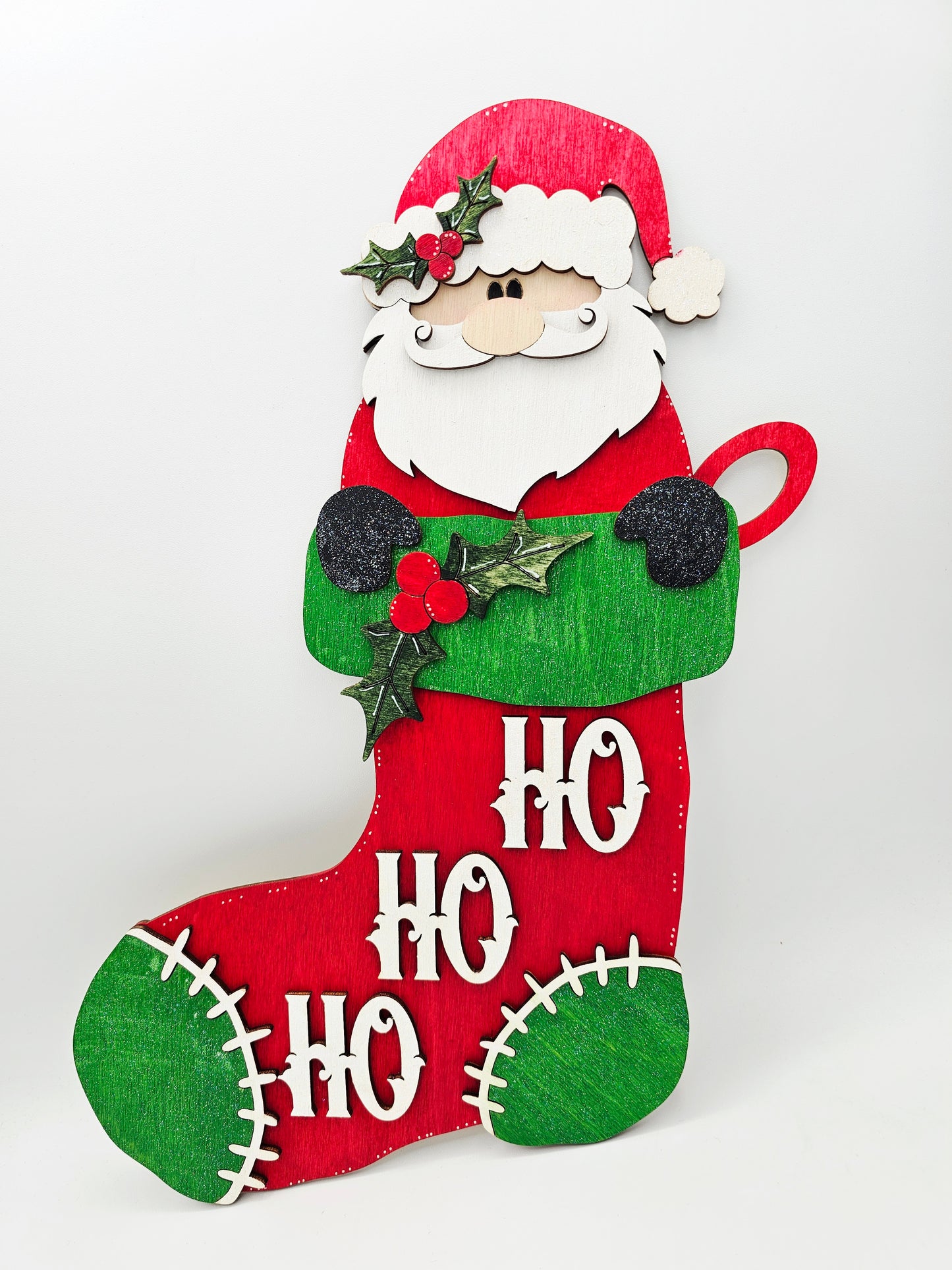 Santa Stocking Leaner