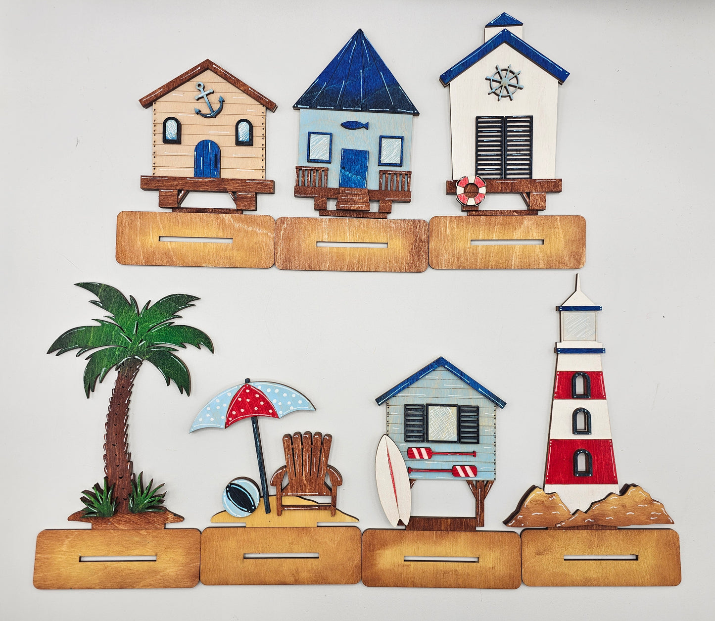 Mini Coastal Houses