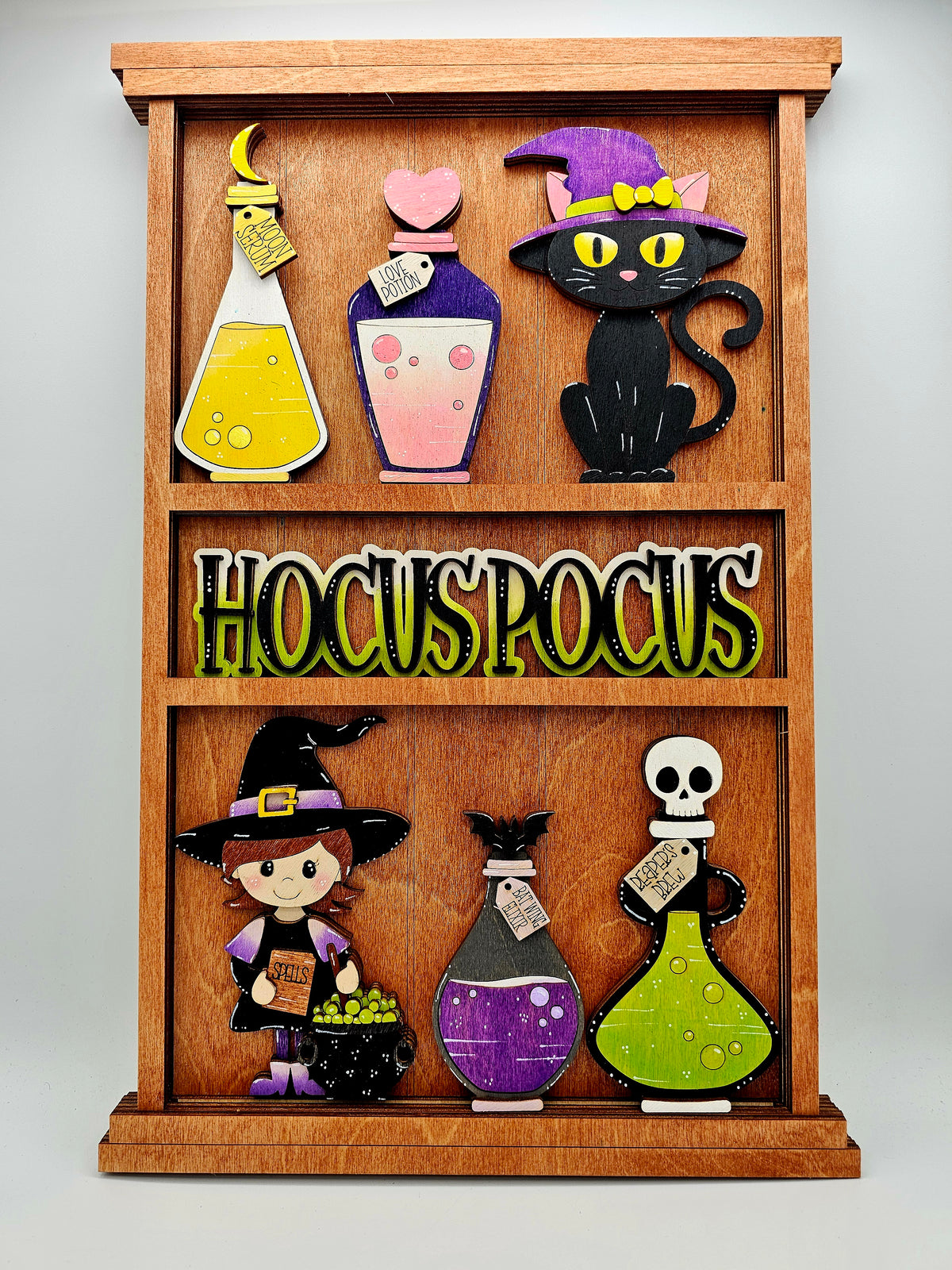 Halloween Witch - Wall Collage Sitters Set