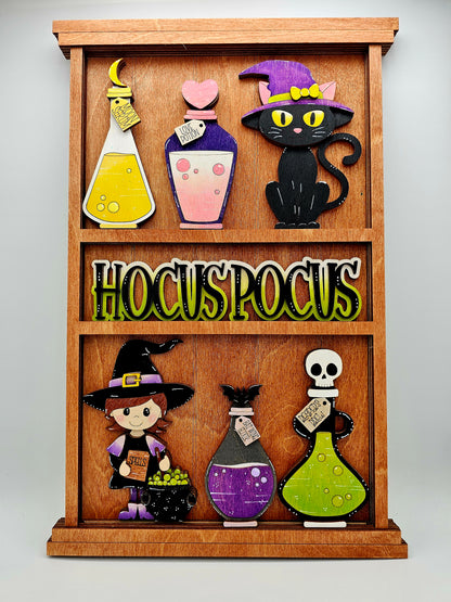 Halloween Witch - Wall Collage Sitters Set