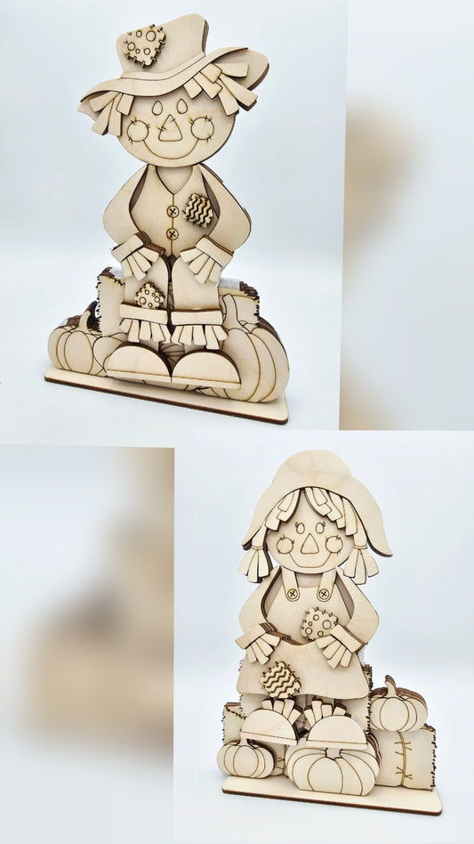 Scarecrow Shelf Hanging