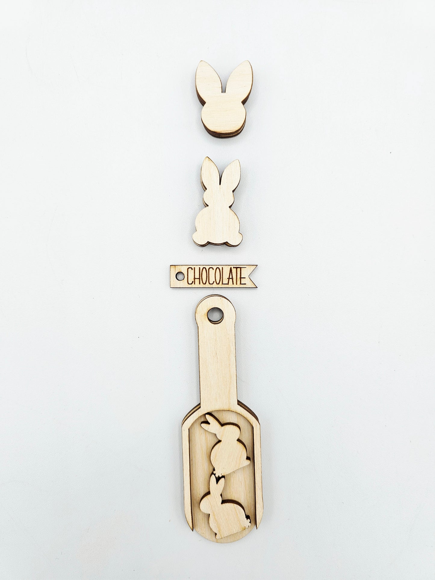 Easter Scoop Ornament Tag