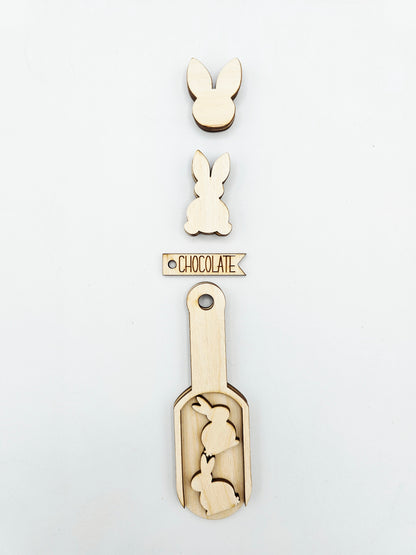 Easter Scoop Ornament Tag