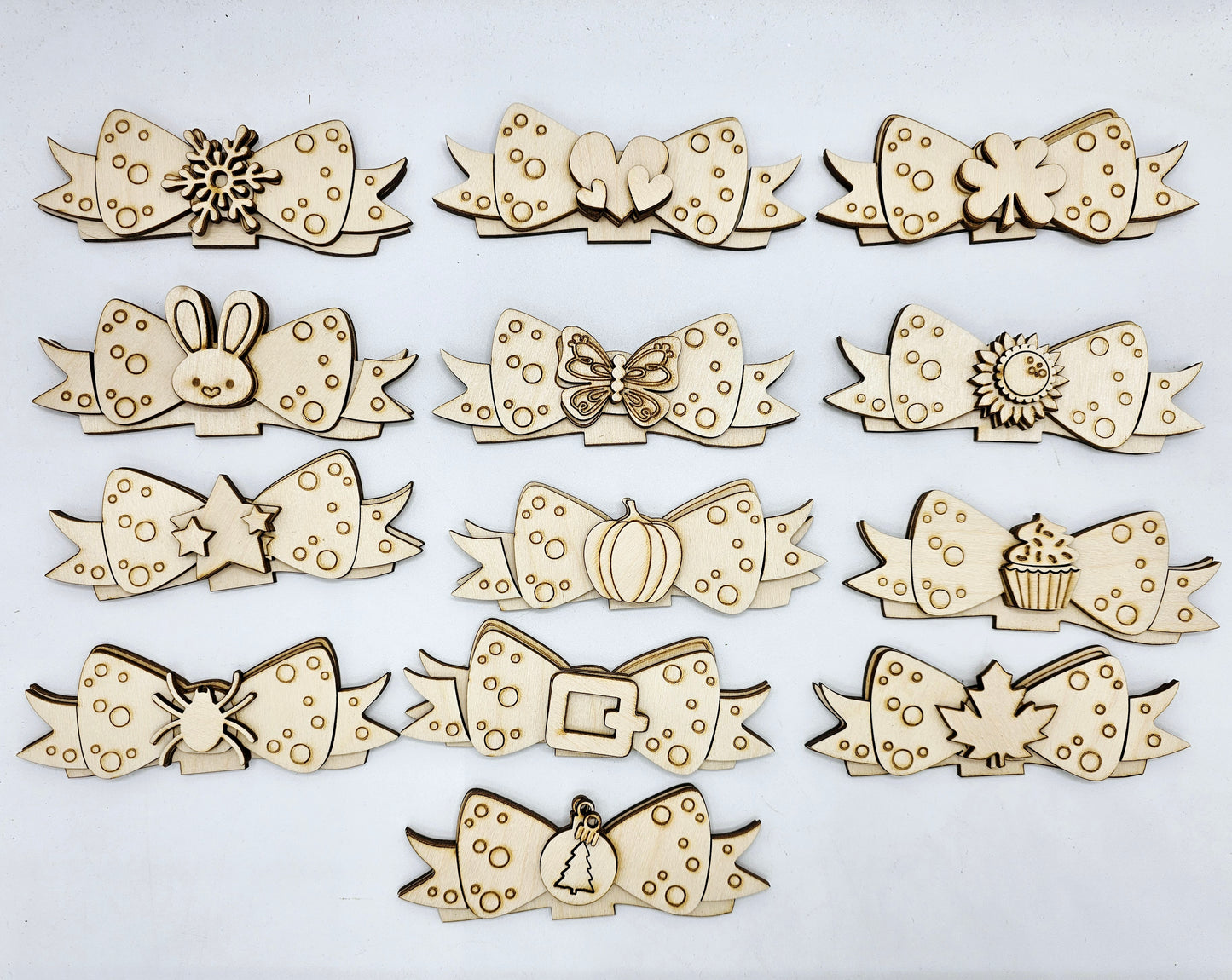 Animal Interchangeable Hat/Bow Kits