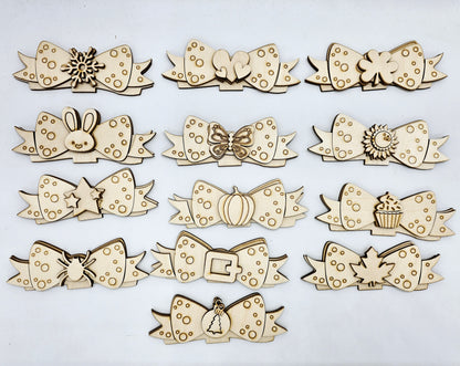 Animal Interchangeable Hat/Bow Kits