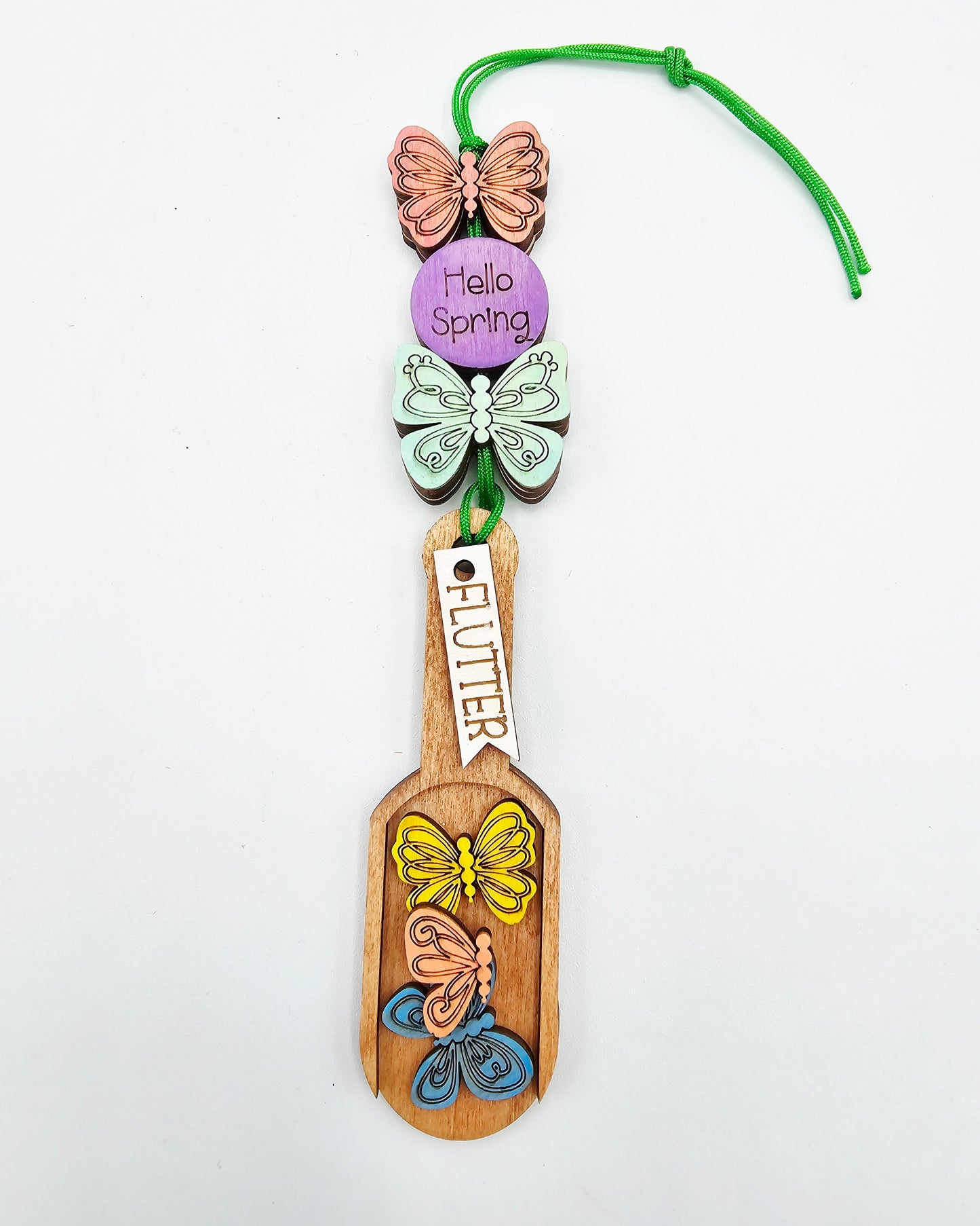 Spring Scoop Ornament Tag