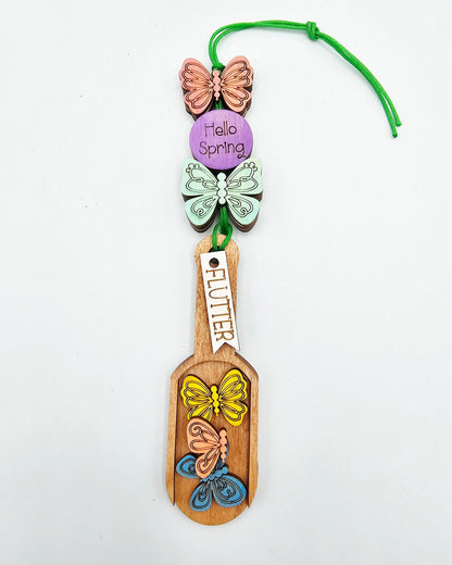 Spring Scoop Ornament Tag
