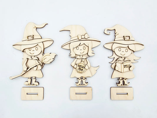 Cute Witch Sitters x3