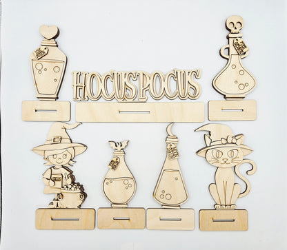Halloween Witch - Wall Collage Sitters Set