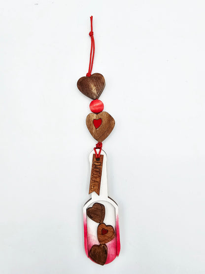 Valentine Scoop Ornament Tag