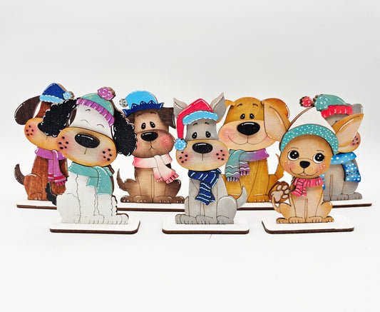 PAINTED - Winter Dog Sitters