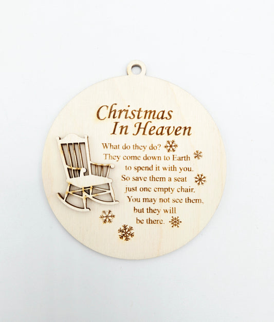 Empty Chair Ornament