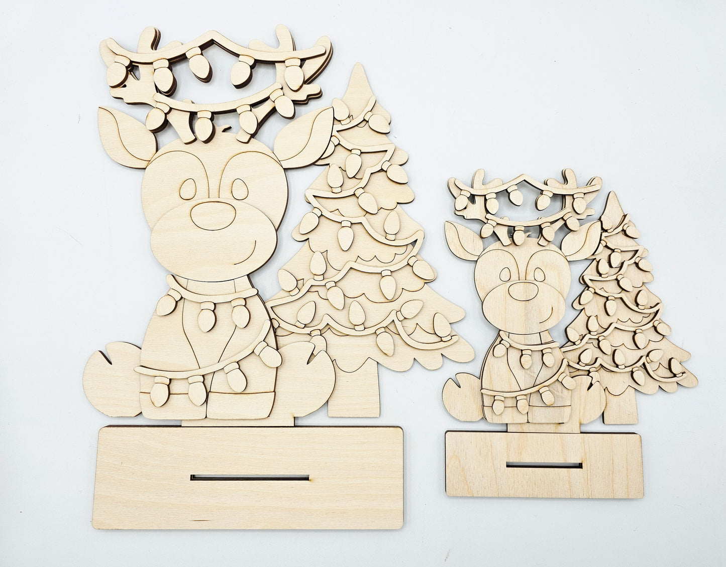 Reindeer Christmas Tree Sitter