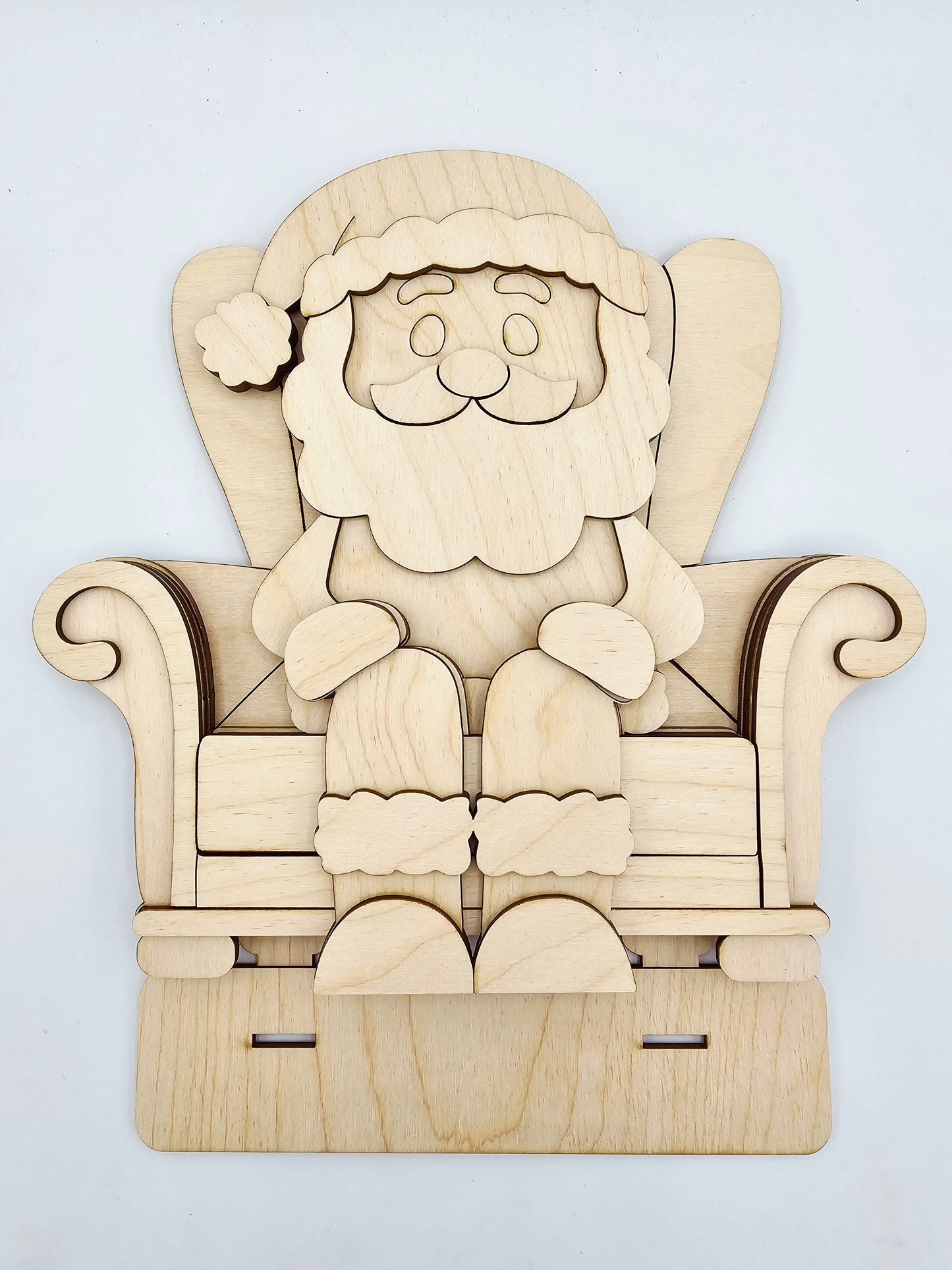 Santa & Mrs Claus Shelf Hanging